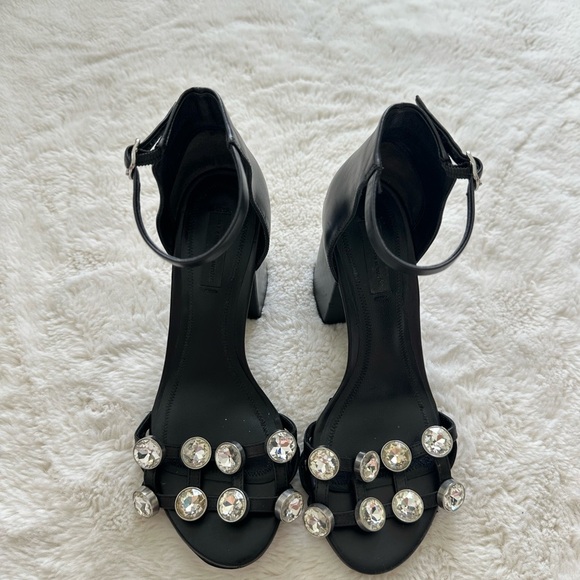 Alexander Wang women sandals with crystals size 365 US Authentic